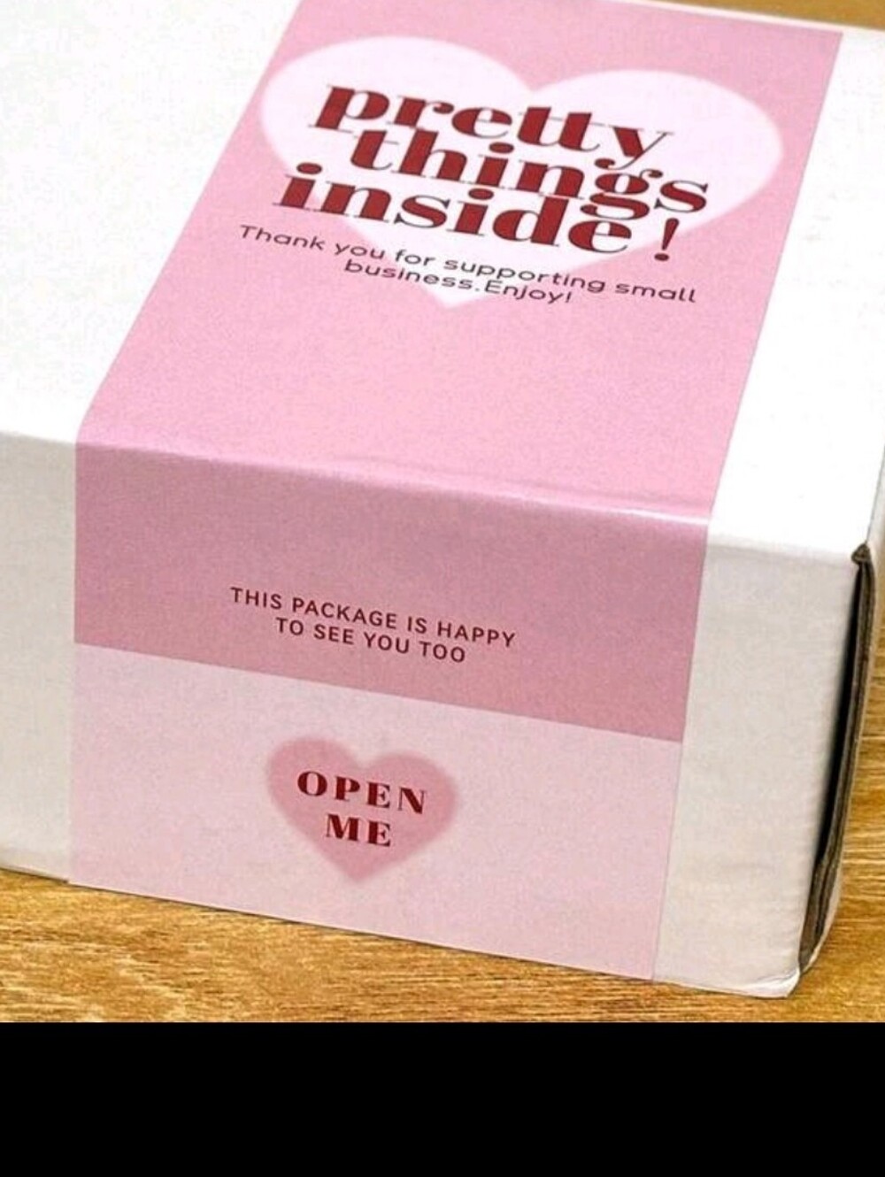 Pretty Things Inside Package Label. 50 Labels Included - Picture 4 of 5